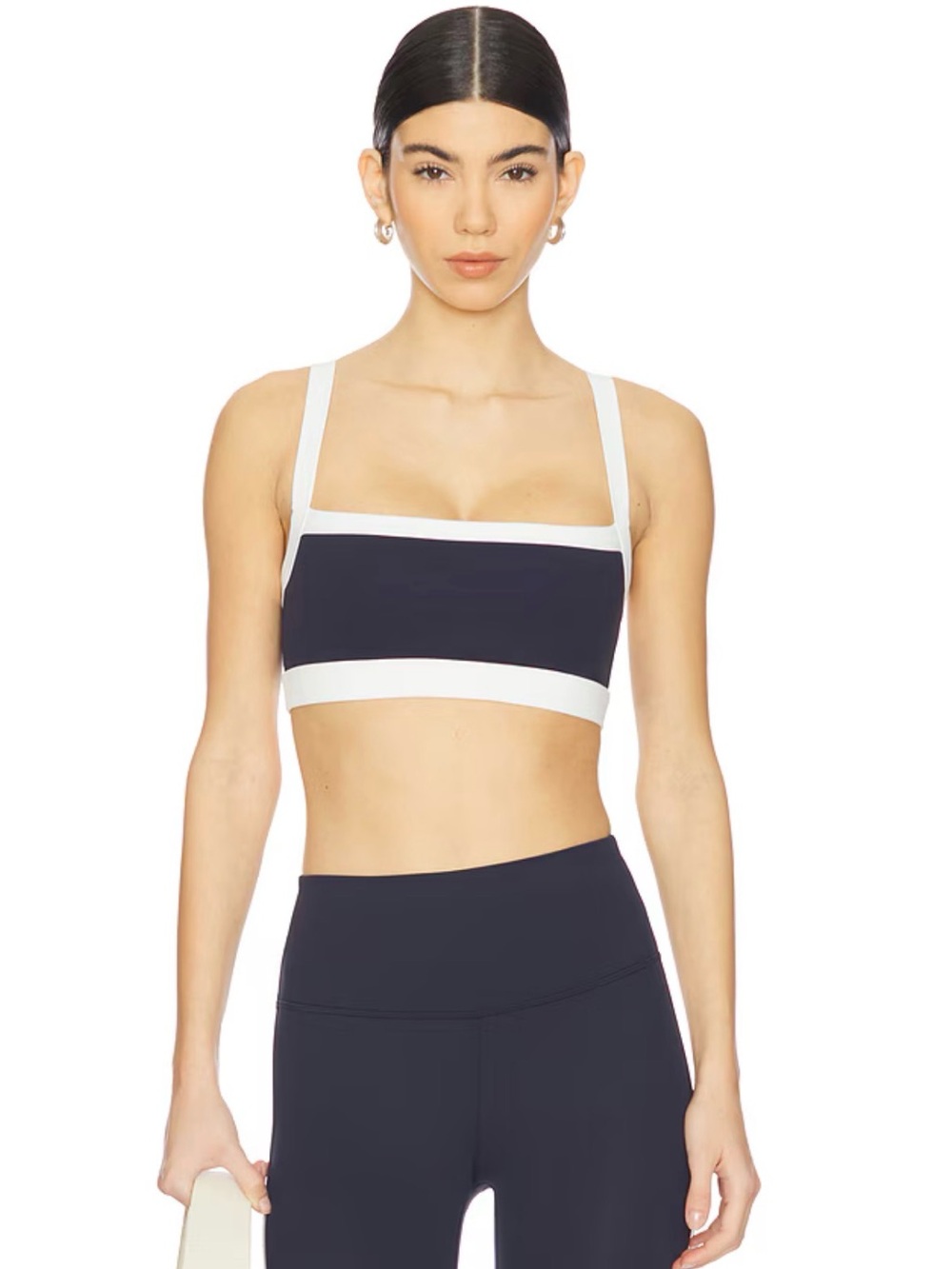 Splits59 Monah Rigor Bra in Indigo & White